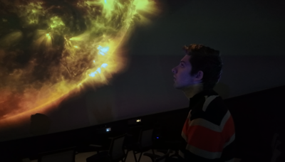James at SU Planetarium