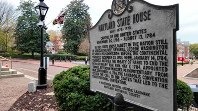 Maryland State House Sign