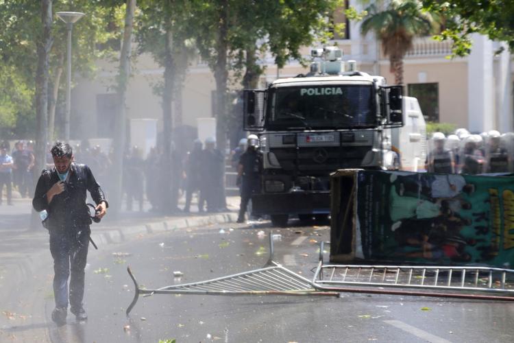 Albania Protest