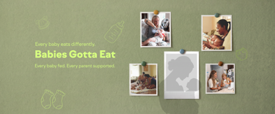 GROWNSY Launches “Babies Gotta Eat!” to Recognize the Different Ways Families Feed