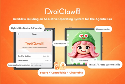 Shanghai Droi Technology Launches DroiClaw AI Operating System with Hybrid Edge-Cloud Architecture