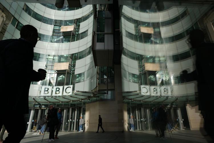 Britain BBC Trump