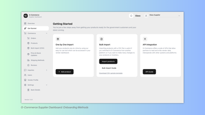 Glass Launches AI-Powered G-Commerce Supplier Experience, Giving Businesses a New Way to Sell to Governments