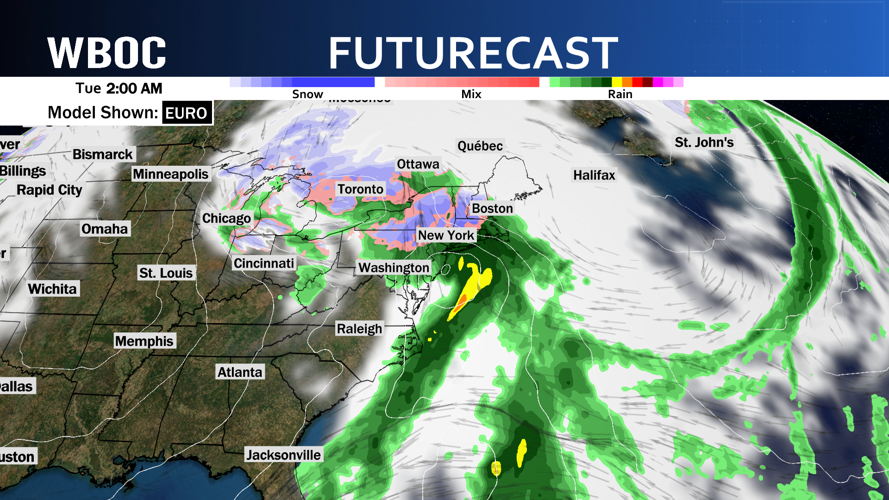 Chance of Showers And Storms Thursday | Forecast Summary | wboc.com