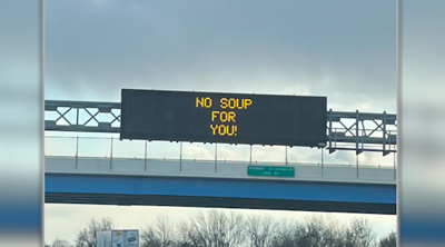 DelDOT sign