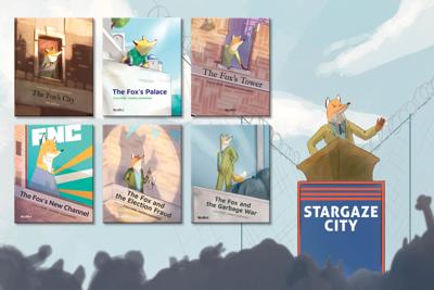 Francis Fox, the Scheming Politician of Tuula Pere's Children's Series, Named Best Villain in the Outstanding Creator Awards