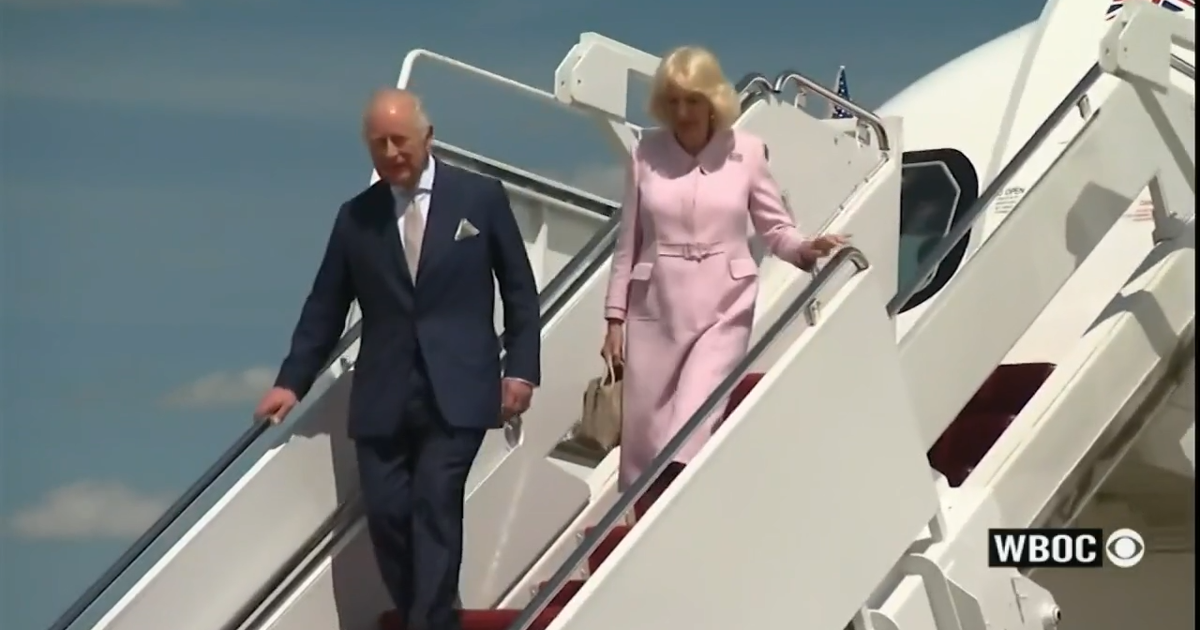 Rey Carlos Llega a los Estados Unidos para una Visita de Estado