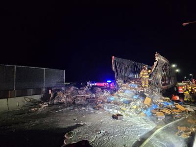 Chesapeake Bay Bridge Tunnel Truck Fire