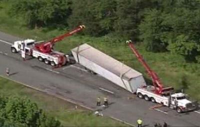 Update: Route 301 Reopens After Tractor-Trailer Crash in Queen Anne's Co.