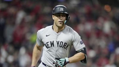 Yankees-Stanton Baseball