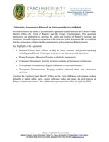 Caroline County Commissioners Agreement