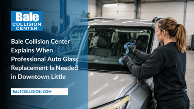 Bale Collision Center Explains When Professional Auto Glass Replacement Is Needed in Downtown Little Rock