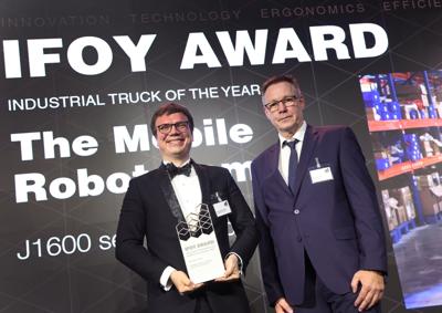Human-robot collaboration takes the trophy at prestigious international logistics award