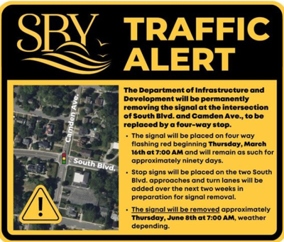 Salisbury Traffic Alert