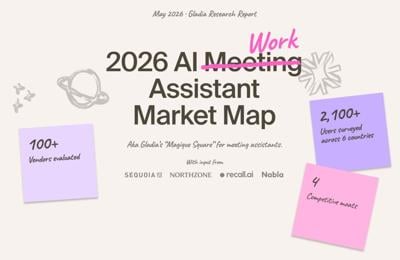 Gladia publishes the first comprehensive map of the meeting assistant market