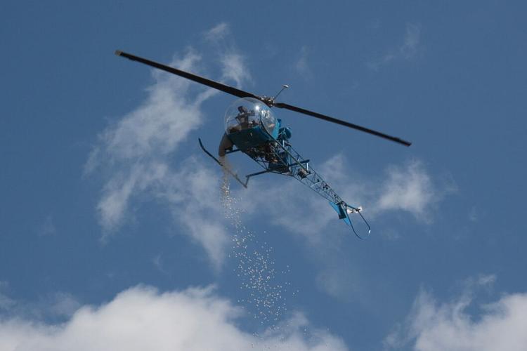 Helicopter-Marshmallow Drop