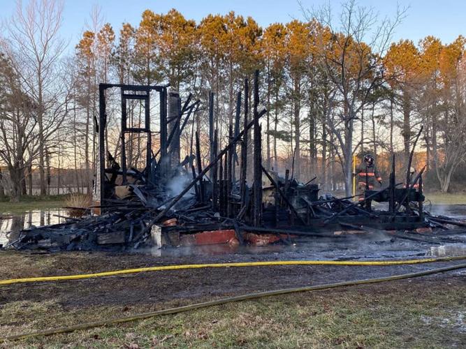 Home Destroyed, Post Office Damaged in Accomack County Fire