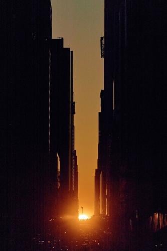 NYC Manhattanhenge