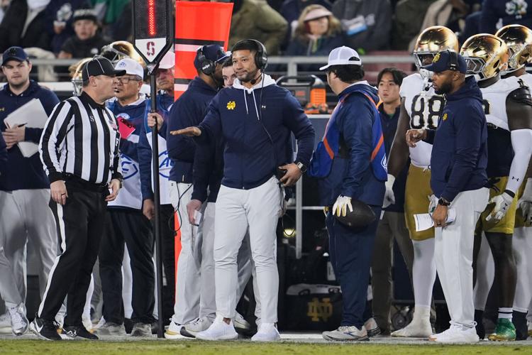 Notre Dame Stanford Football