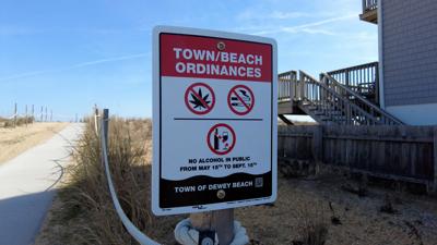 Dewey Beach Marijuana Sign