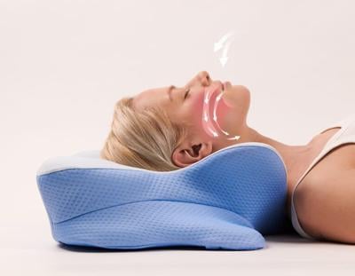 Derila ergo pillow introduces ergonomic butterfly-contour design for sleep support