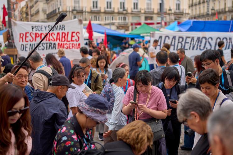 Spain Housing Protest