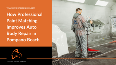 Pompano Beach Auto Body Shop Highlights Advanced Paint Matching Technology