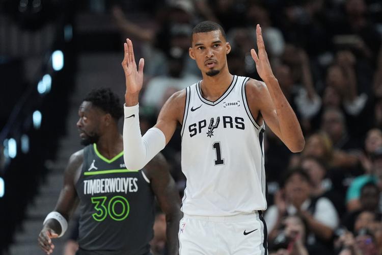 Timberwolves Spurs Basketball