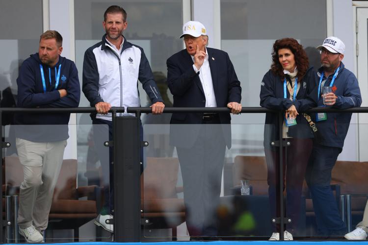 APTOPIX Trump Ireland