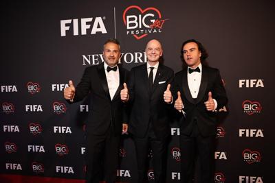 When Legends Met: FIFA & BIG ART FESTIVAL. Unforgettable Night with 50 Cent in New York