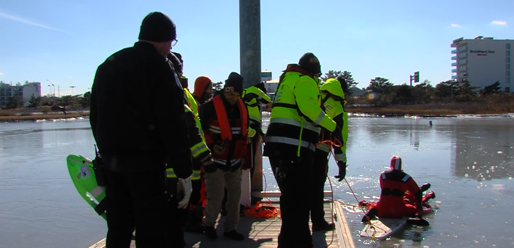 OCFD Ice Rescue Training 3