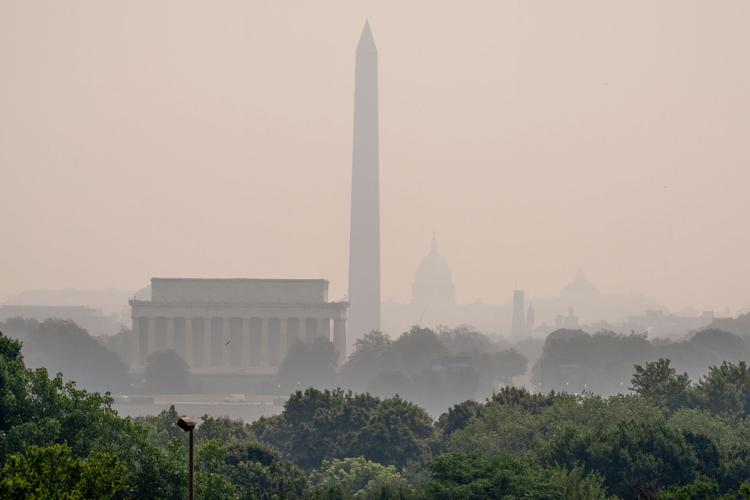 Climate Wildfires Smoke Washington