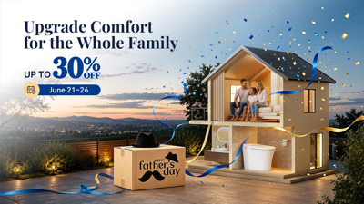 Take Care of the Family this Father’s Day: Uncle Brown Celebrates with Up to 30% Off Smart Toilets