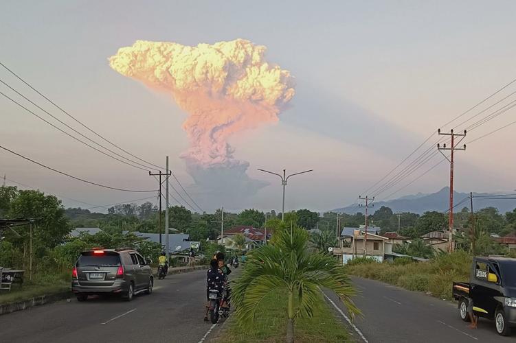 Indonesia Volcano
