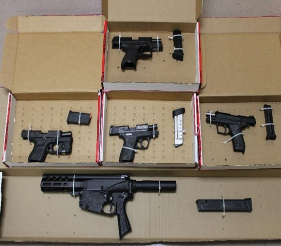 Wicomico Guns Seized