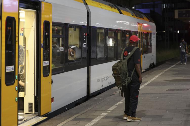 Germany Trains Halted