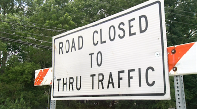 Sign at Constructions Start