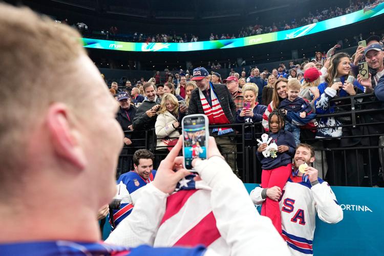 Stanley Cup Olympic Gold Double Ice Hockey