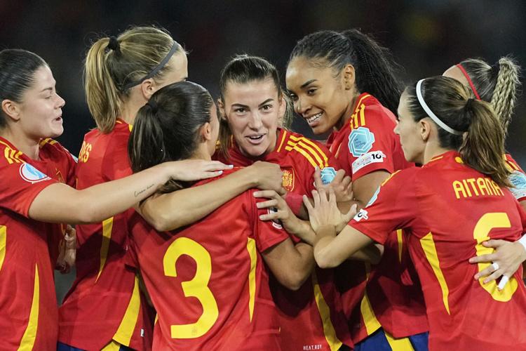 Euro 2025 Italy Spain Soccer