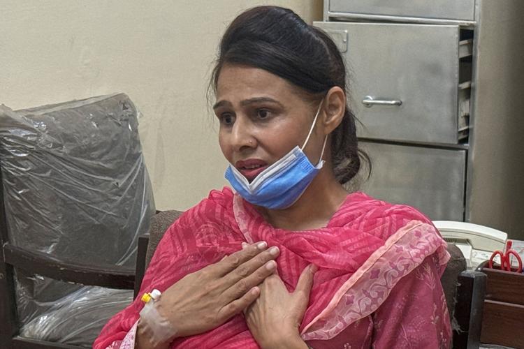 Pakistan Hospital Fire Nurse