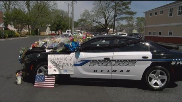 Photos: Procession for Delmar Police Cpl. Keith Heacook | Remembering ...