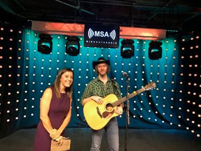 Katie with Bryan Scar