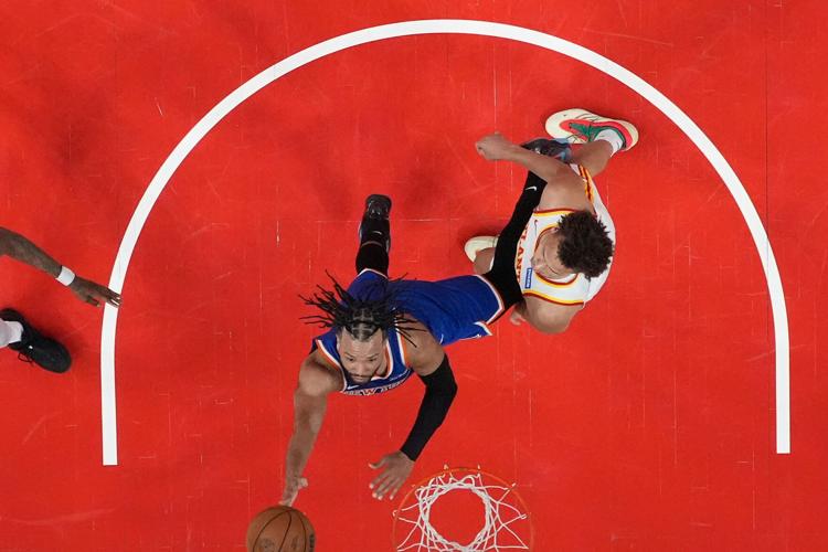 Knicks Hawks Basketball