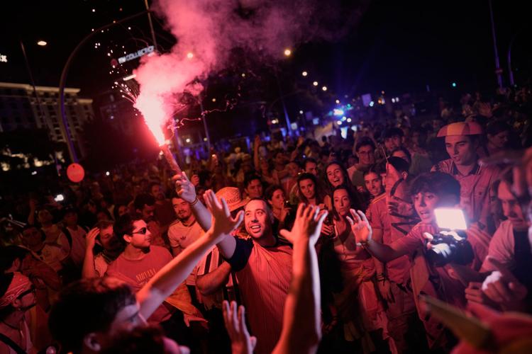 Spain WCup Soccer Reaction