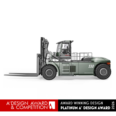 Ieo Electric Heavy-Duty Forklift by Jing Zhao and Zhenghai Shang Wins Platinum A' Design Award