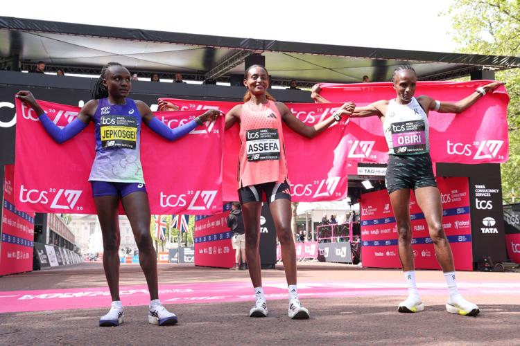 Britain London Marathon