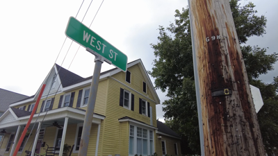 West Street Sign