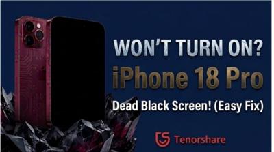 Tenorshare Introduces One-Click ReiBoot Solution to Help Resolve iPhone 18 Pro Startup Issues