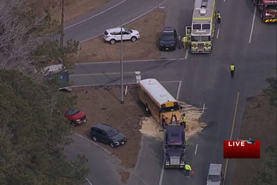 School Bus Crash Parsonsburg