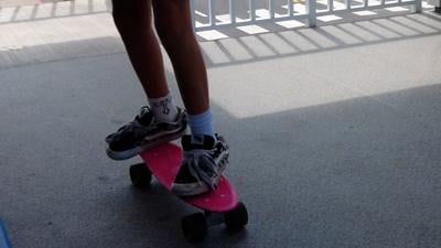 Skateboarder in OCMD